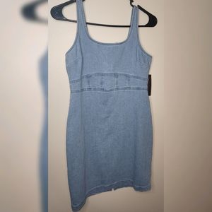 Denim dress